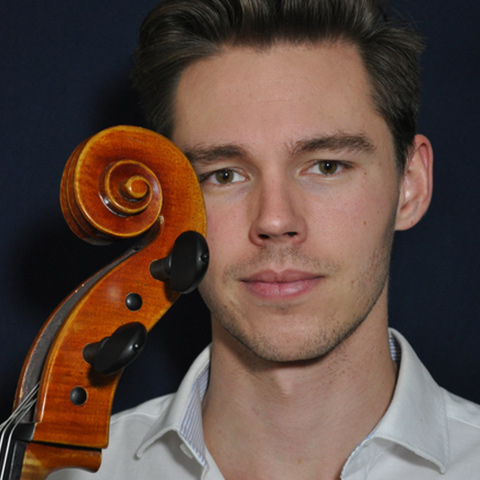 Nicholas with cello