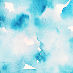 Abstract blue image