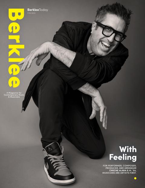 Berklee Today Magazine cover page '24