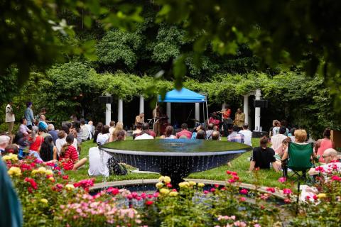 Ron Reid's Liberty Quintet performs as part of Berklee's Summer in the City concert series