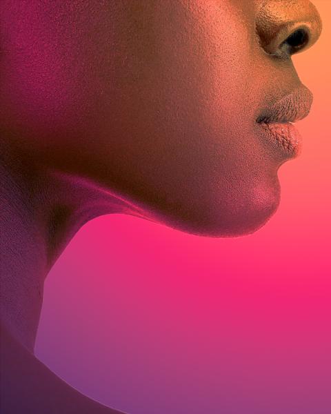 Woman's profile